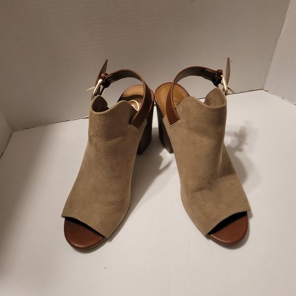 Candies Womens open toe Block Heels Ankle Strap Sandals Size 9.5M - Picture 6 of 10